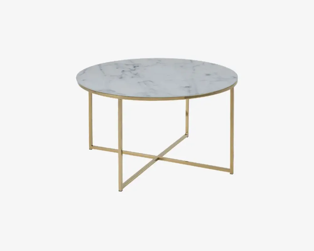 Daells Bolighus Sofabord m. Glasplade