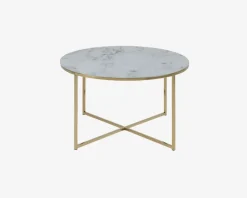 Daells Bolighus Sofabord m. Glasplade