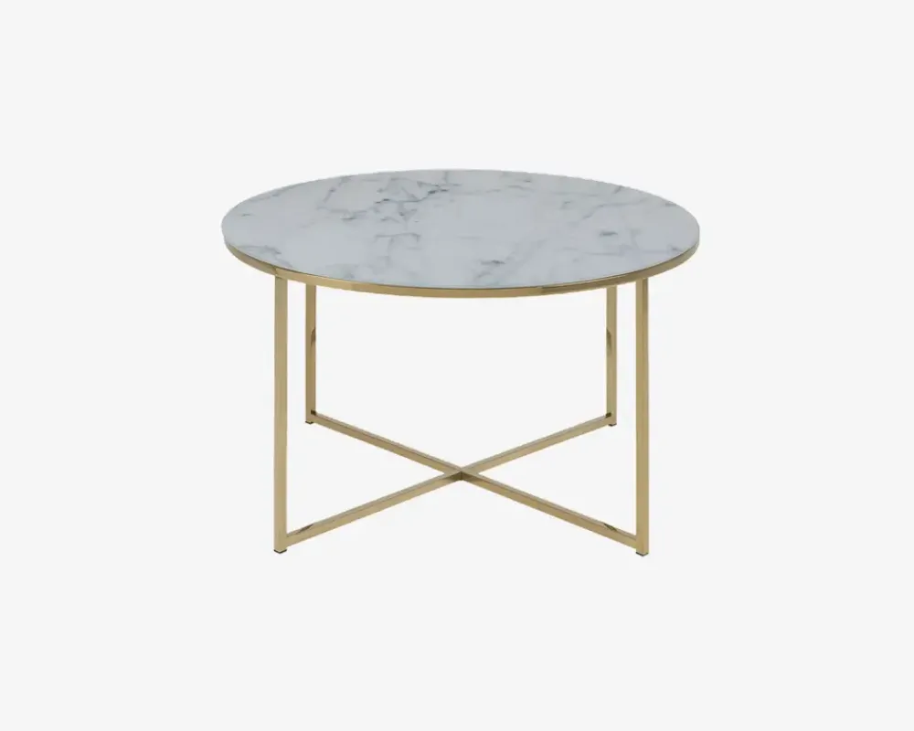 Daells Bolighus Sofabord m. Glasplade