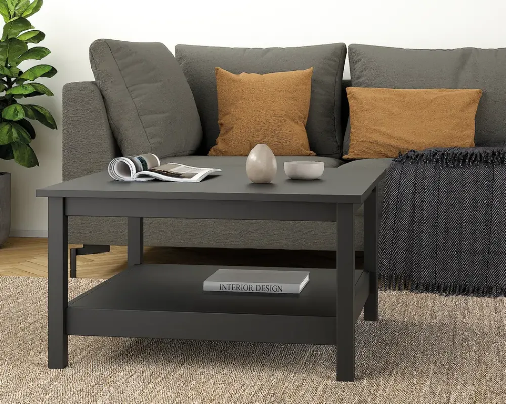 Hot Daells Bolighus Sofabord Madrid kunstfiner Sort