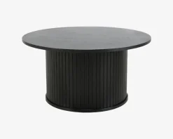 Outlet Daells Bolighus Sofabord Nola Eg Ø-90 cm Sort