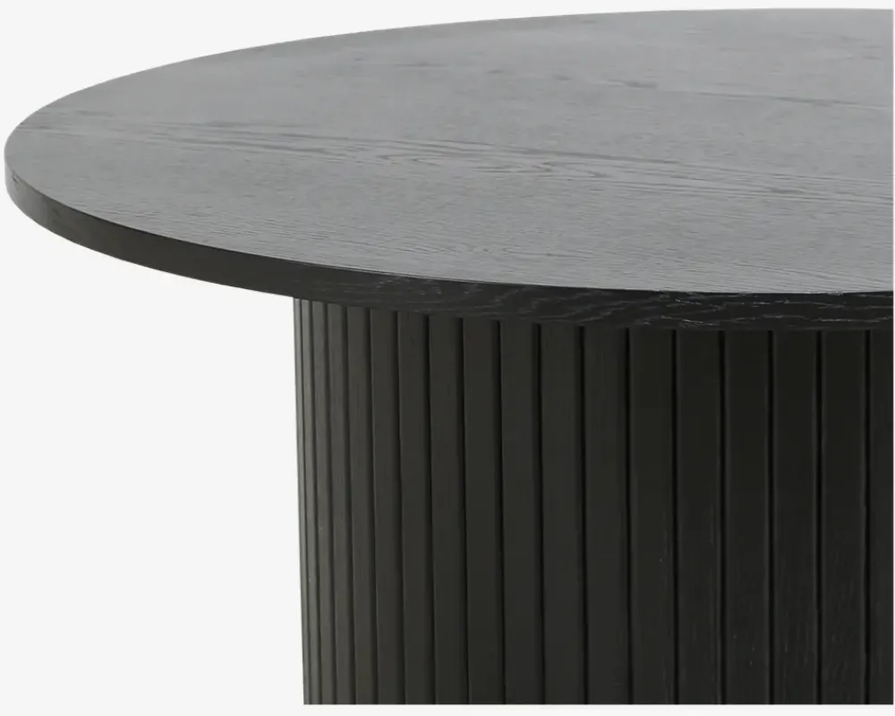 Outlet Daells Bolighus Sofabord Nola Eg Ø-90 cm Sort