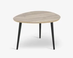 Sale Daells Bolighus Sofabord Røget Eg/Sort 55X65