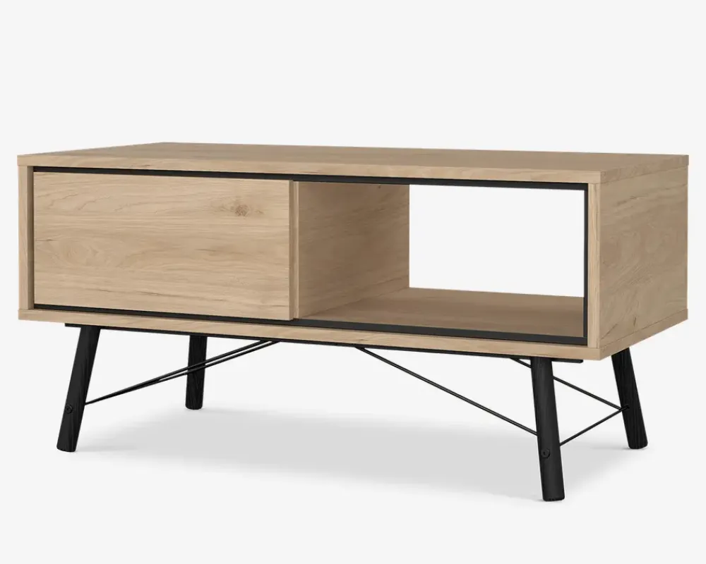 Sale Daells Bolighus Sofabord Ry lys eg/sort