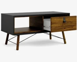 Sale Daells Bolighus Sofabord Ry Sort/Valnød