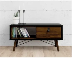 Sale Daells Bolighus Sofabord Ry Sort/Valnød