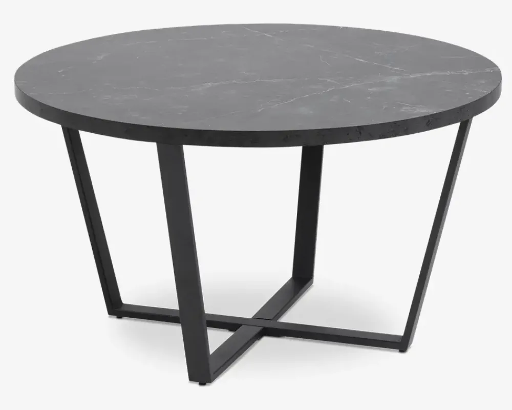 Best Daells Bolighus Sofabord Sort Marmorlook