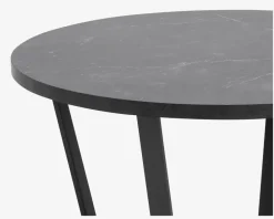 Best Daells Bolighus Sofabord Sort Marmorlook