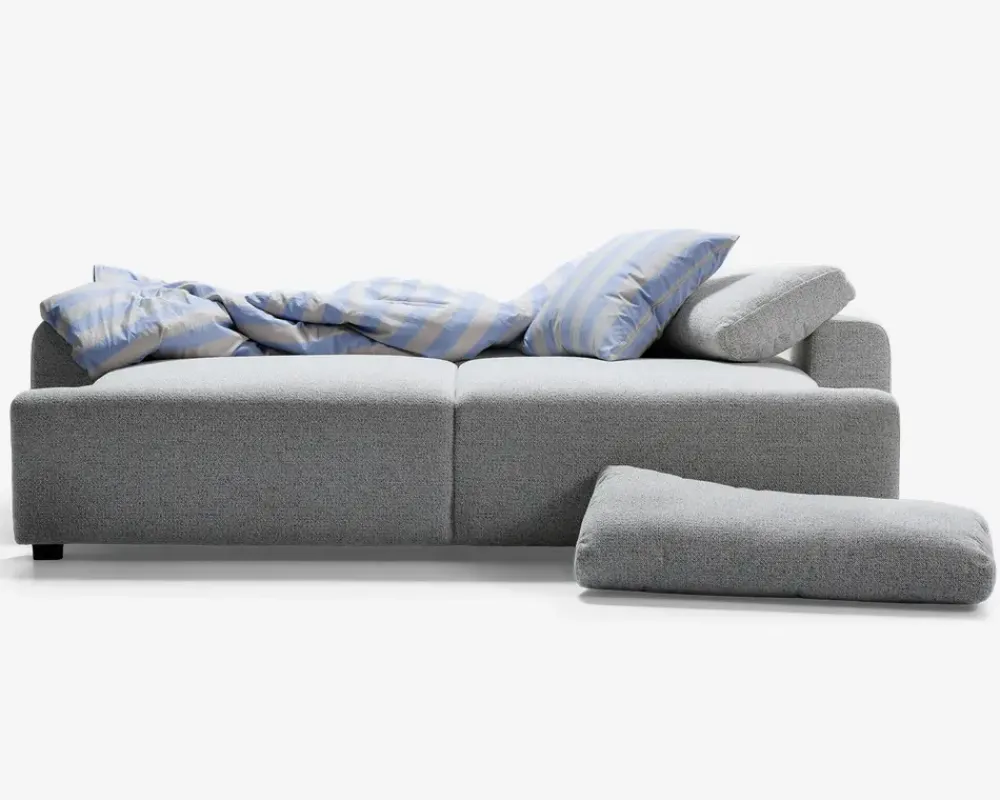 Hot Daells Bolighus Sovesofa 3 pers. grå møbelstof