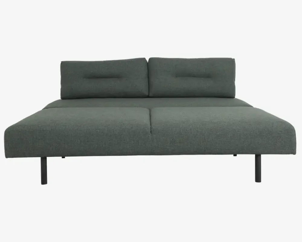 Best Daells Bolighus Sovesofa grønt møbelstof