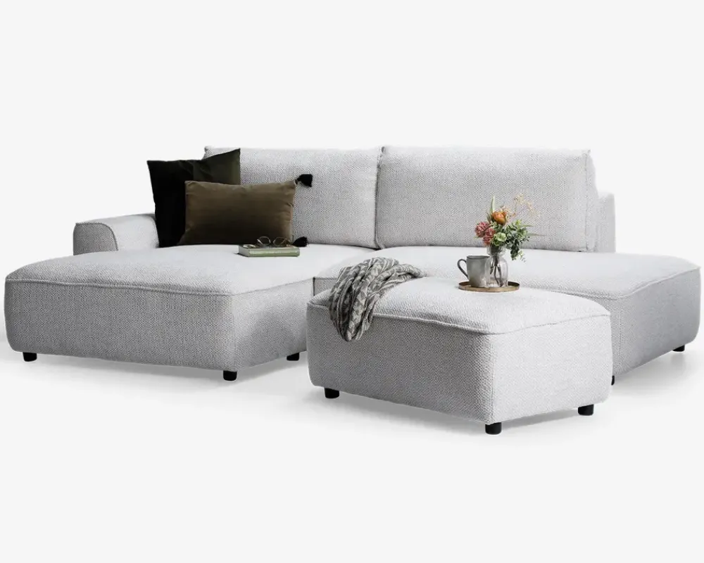 Outlet Daells Bolighus Sovesofa med open end og chaiselong venstre