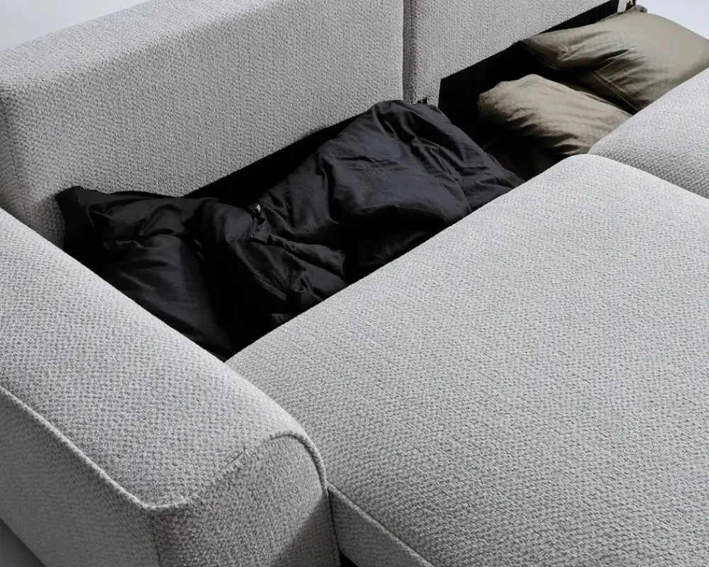 Outlet Daells Bolighus Sovesofa med open end og chaiselong venstre