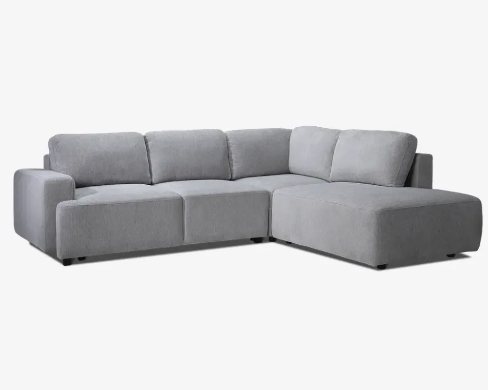 Daells Bolighus Sovesofa open end højre grå/beige