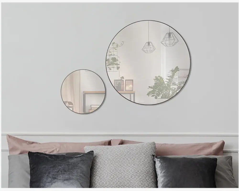 Sale Daells Bolighus Spejl Cirkel Sort Ø.80 cm