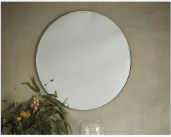 Outlet Daells Bolighus Spejl Cirkel Sort Ø60 cm