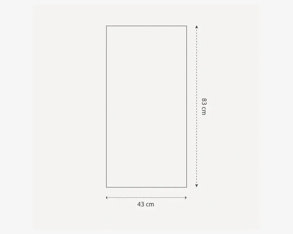 Best Daells Bolighus Spejl Gallery etræ 40x80 cm Eg