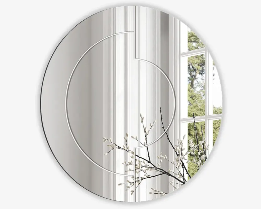 Discount Daells Bolighus Spejl indgravering I Ø.80 cm