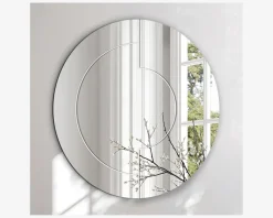 Discount Daells Bolighus Spejl indgravering I Ø.80 cm