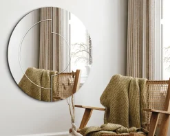 Discount Daells Bolighus Spejl indgravering I Ø.80 cm