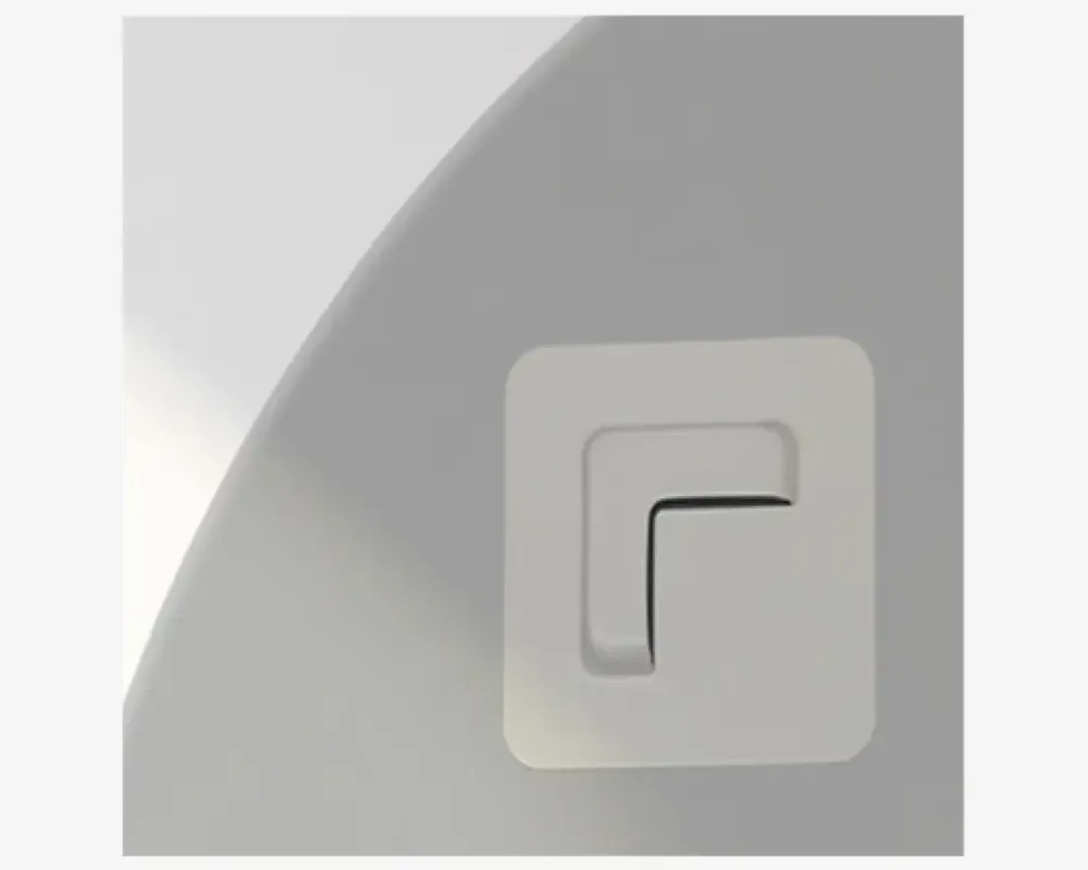 Outlet Daells Bolighus Spejl indgravering II Ø.80 cm