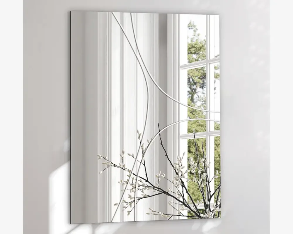 Sale Daells Bolighus Spejl indgravering 60x80 cm