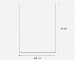 Sale Daells Bolighus Spejl indgravering 60x80 cm