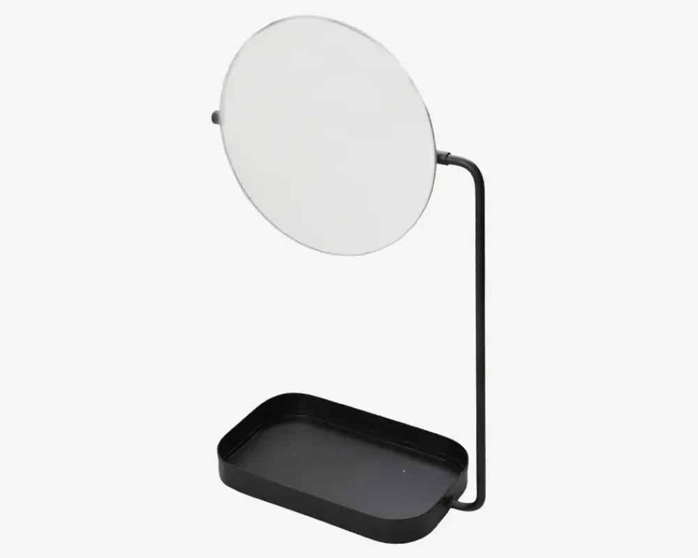 Daells Bolighus Spejl m. Bakke Sort H. 32,5 cm