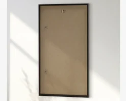 Hot Daells Bolighus Spejl slim træ 40x80 cm Sort