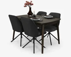 Sale Daells Bolighus Spisebord Amsterdam røgfarvet eg