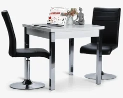 Hot Daells Bolighus Spisebord B.80 x L.80 cm Hvid