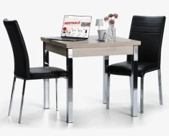 Outlet Daells Bolighus Spisebord B.80 x L.80 cm Eg