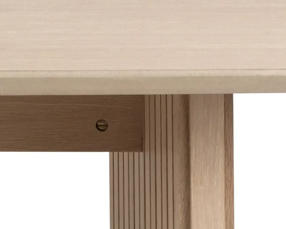 Daells Bolighus Spisebord Christo i hvidolieret eg