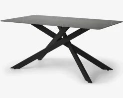 Best Daells Bolighus Spisebord i sort keramik B. 90 x L. 160 cm