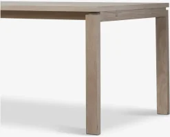 Best Daells Bolighus Spisebord Linley 100 x 200 cm hvidolieret eg