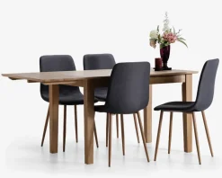 Online Daells Bolighus Spisebord med Klap B.80 x L.120 cm