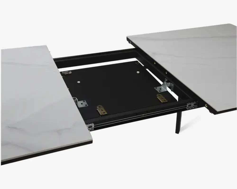 Hot Daells Bolighus Spisebord med udtræk i sintret sten