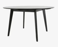Outlet Daells Bolighus Spisebord Roxby Ø. 140 cm sort