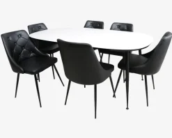 Clearance Daells Bolighus Spisebordssæt til 6