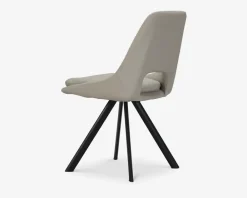 Sale Daells Bolighus Spisebordsstol i beige kunstlæder