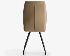 New Daells Bolighus Spisebordsstol i beige kunstlæder