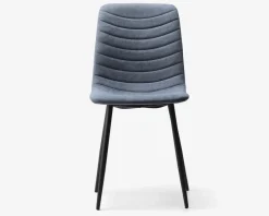 Outlet Daells Bolighus Spisebordsstol i blåt møbelstof