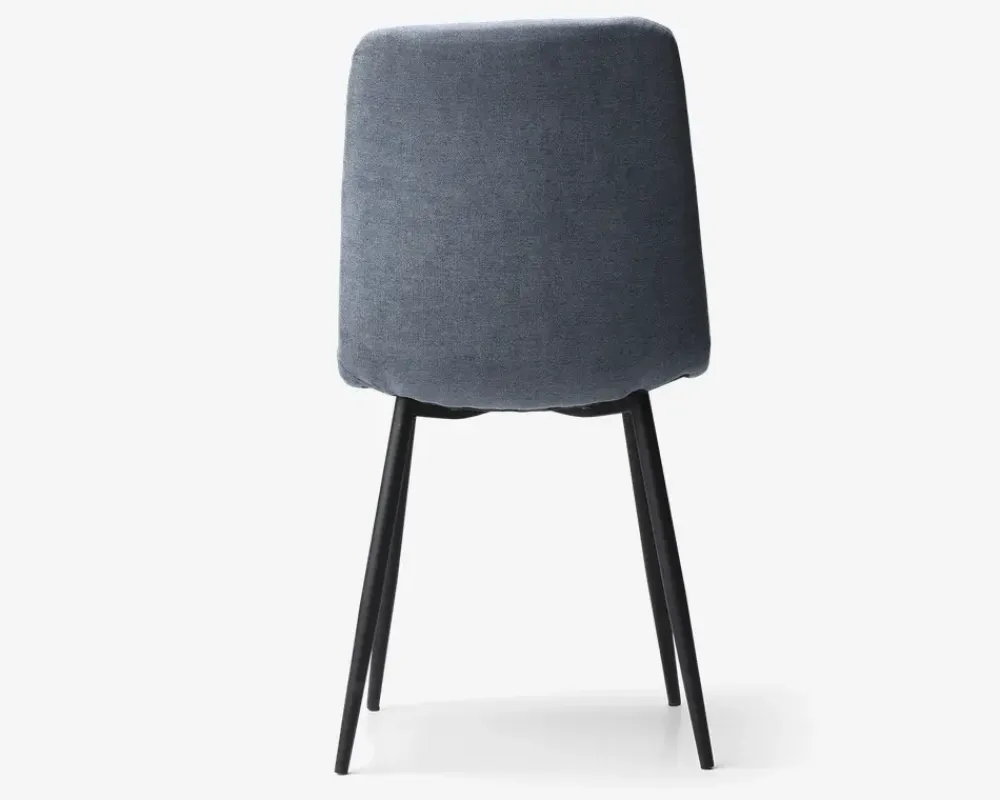 Outlet Daells Bolighus Spisebordsstol i blåt møbelstof