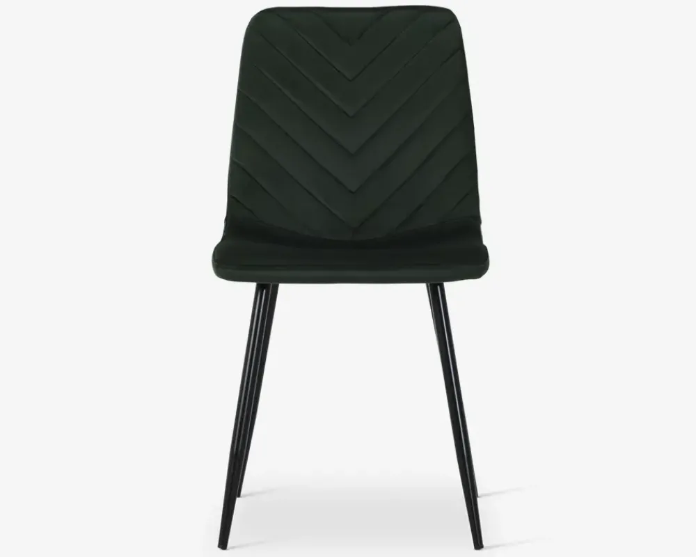 Outlet Daells Bolighus Spisebordsstol i velour Grøn