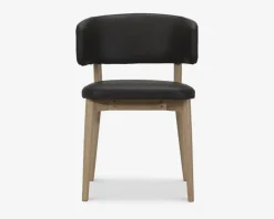 Daells Bolighus Spisebordsstol i læder med armlæn