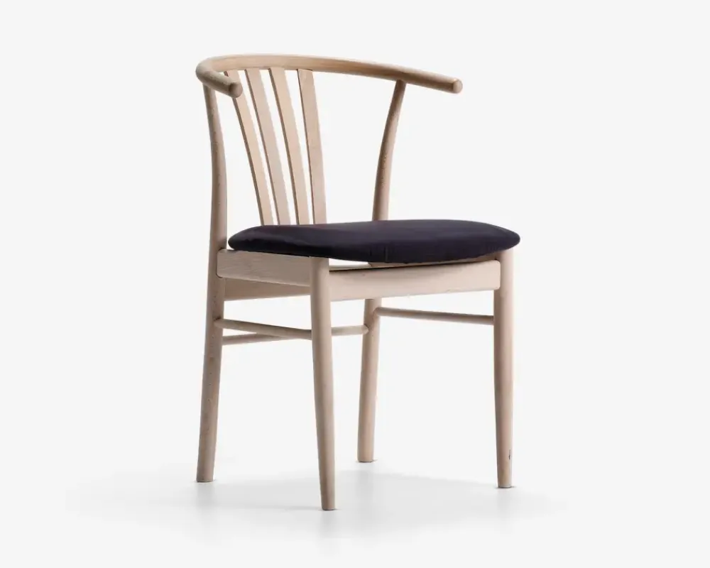 New Daells Bolighus Spisebordsstol i massiv ubehandlet bøg