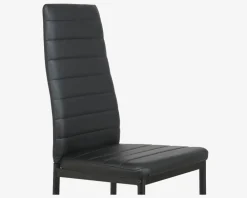 Discount Daells Bolighus Spisebordsstol i sort kunstlæder