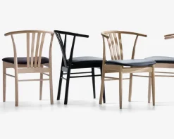 Sale Daells Bolighus Spisebordsstol i sortlakeret bøg