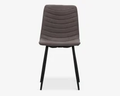 Daells Bolighus Spisebordsstol i taupe farvet møbelstof