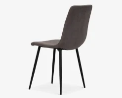 Daells Bolighus Spisebordsstol i taupe farvet møbelstof