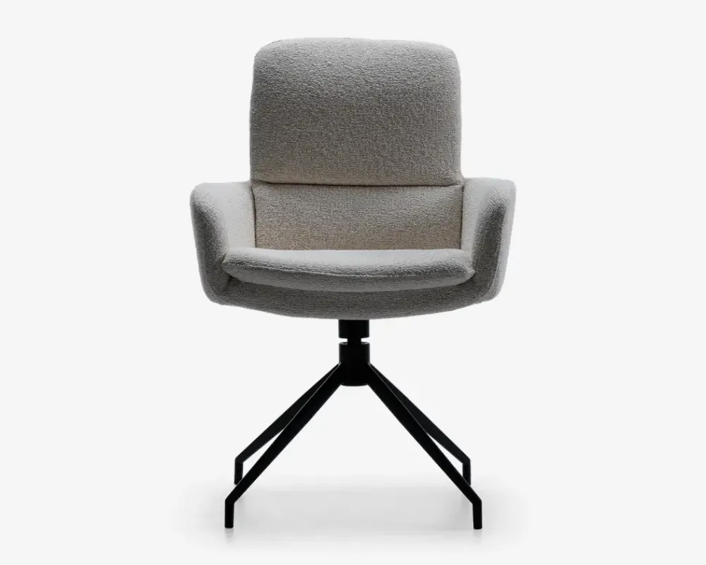 Daells Bolighus Spisebordsstol med armlæn og rotation